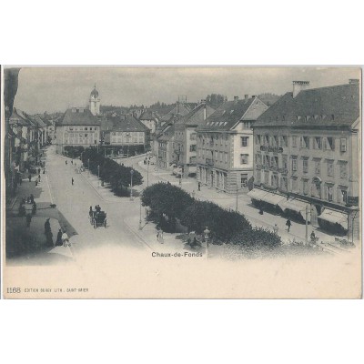 Chaux-de-Fonds - 1900 - Ville Suisse